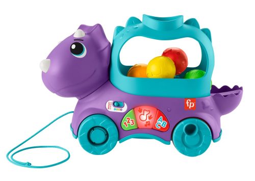  Fisher-Price Giocattolo interattivo Dinuś palline rimbalzanti HNR51