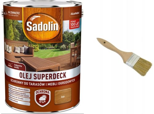 Olio di legno Sadolin 5271683 Rovere 5 l