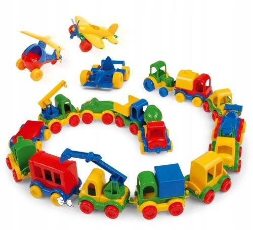  Wader Kid Cars set da 36 elementi