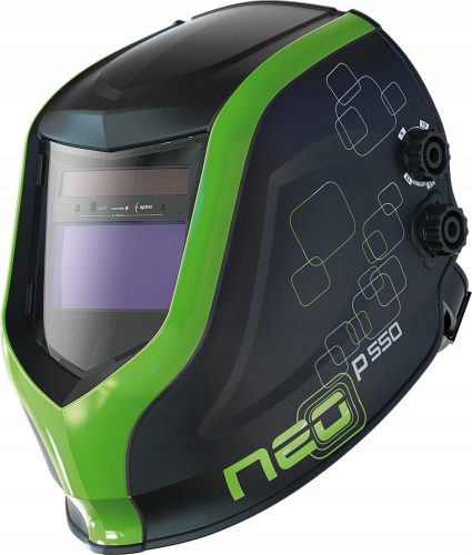 OPTREL NEO p550 Maschera verde przyłbica True Color