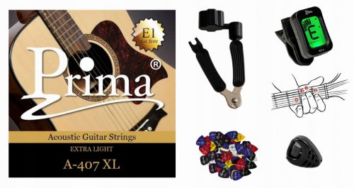  CORDE PER CHITARRA ACUSTICA PRIMA A-407XL 10-47