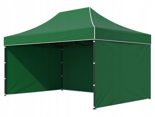 Tenda da giardino, padiglione - Padiglione Rot Service, 3 pareti, 3 x 4,5 x 2 m