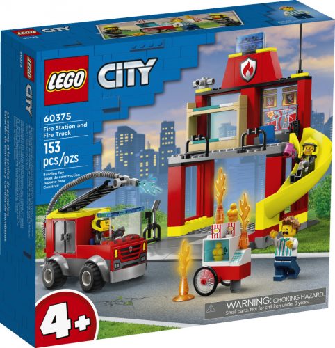  LEGO City 60375 Caserma dei pompieri e camion dei pompieri