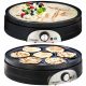  Macchina per pancake Transa Electronics DualPancake 1500 W nera