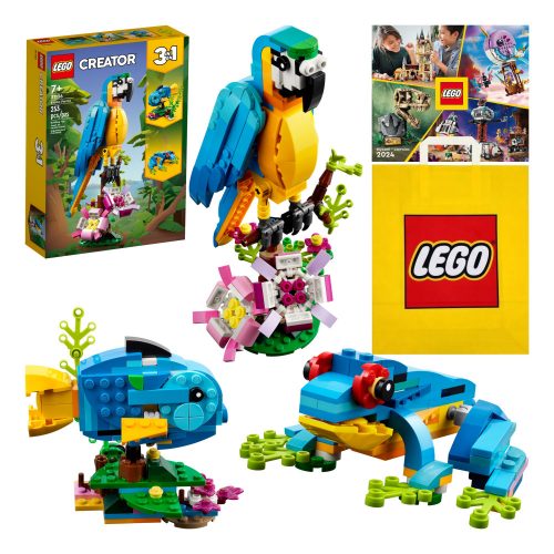  LEGO Creator 3in1 31136 Pappagallo Esotico 3in1 + 2 altri prodotti