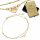  Bracciale Da Donna In Oro Doppio Cuore, Argento 925