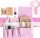  Set cosmetici in legno per ragazze, 12 pz