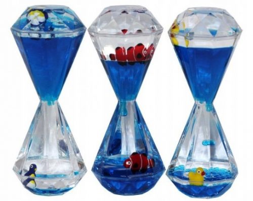  Set bicolore liquido per giochi d'acqua a clessidra