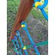 Rete da arrampicata per parco giochi 1,5 x 2 m, corda da 14 mm