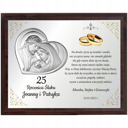 SOUVENIR GIUBILEO ANNIVERSARIO DI MATRIMONIO 25 40 45 50 XL