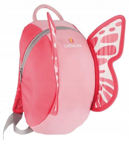  Zaino asilo monocomparto per bambine LittleLife. Sfumature di rosa