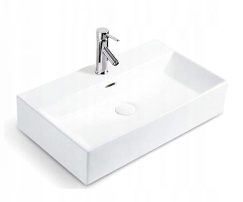 Lavabo da appoggio rettangolare Veldman QUADRO