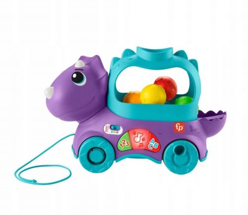  Fisher-Price Giocattolo interattivo Dinuś palline rimbalzanti HNR51