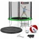 Trampolino Hop-Sport con rete 244 cm FT 8 (244-252 cm)