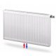  Radiatore a pannello in acciaio Purmo 2393 W bianco 1400 x 600 x 102 mm - attacco dal basso