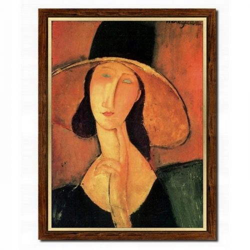 Obraz Amedeo Modigliani Jeanne Hebuterne + RAMA