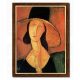 Obraz Amedeo Modigliani Jeanne Hebuterne + RAMA