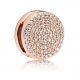  Charms REFLEXIONS cerchio rose gold con zirconi