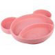  Piatto Canpol, silicone rosa