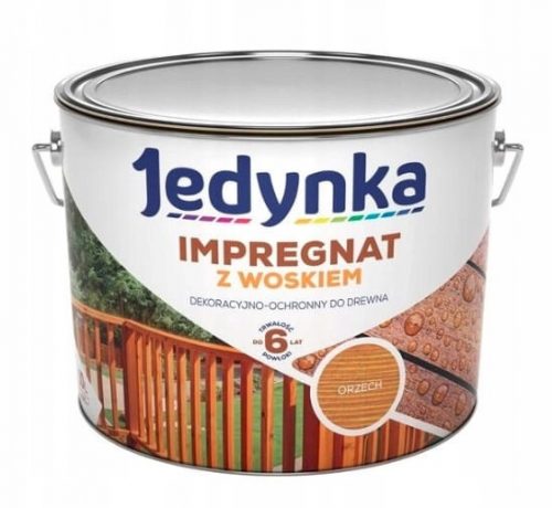 Impregnazione Jedynka con cera per legno noce 10L