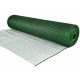 Recinzione IN PLASTICA Rete PVC verde 1,2x50m