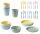  IKEA KALAS PASTEL SET PER BAMBINI 36 ELEMENTI