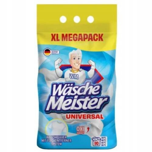  WäscheMeister WascheMeister Universal detersivo universale 6kg 80p