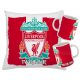 Set TAZZA + CUSCINO per tifoso del LIVERPOOL