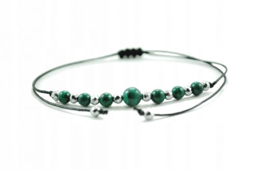  Bracciale Magic Bigiotteria malachite + ematite protezione e coraggio