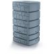  Serbatoio per acqua piovana Prosperplast Tower Stone 500 l 130 x 77,5 cm grigio