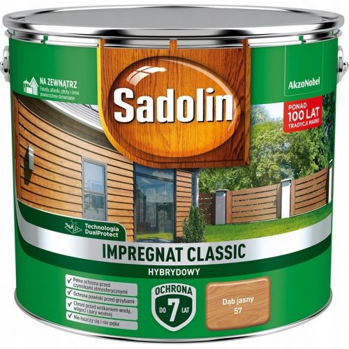 Sadolin Classic impregnante per legno, rovere chiaro, 9 l