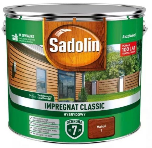 Impregnante per legno Sadolin 5327514 Mogano 9 l