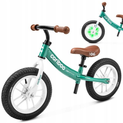  CARIBOO LEDventure Balance Bike con ruote gonfiabili