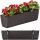  Box da balcone Prosperplast Ratolla Case PW plastica 59x15.4x14.2 cm terra terra