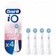  Oral-B iO Gentle Care Nero Testine per spazzolino elettrico, 4 pezzi