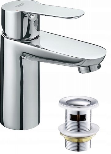 Rubinetto lavabo da terra Grohe Start Edge, cromo