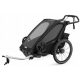  Rimorchio da bicicletta per bambini Thule Chariot Sport1 Midnight Black