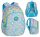  Zaino scolastico multiscomparto CoolPack Sfumature di blu, Sfumature di rosa, Multicolor 21 l