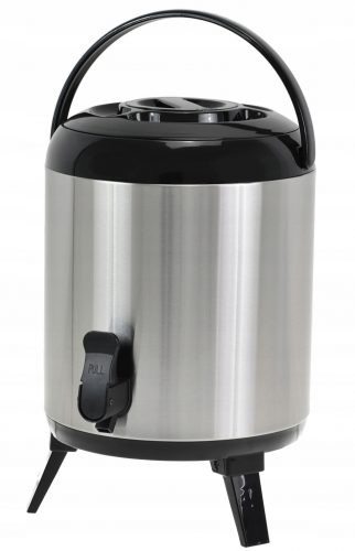 Thermos per bevande Metlex 1, 7,5 l, nero, argento