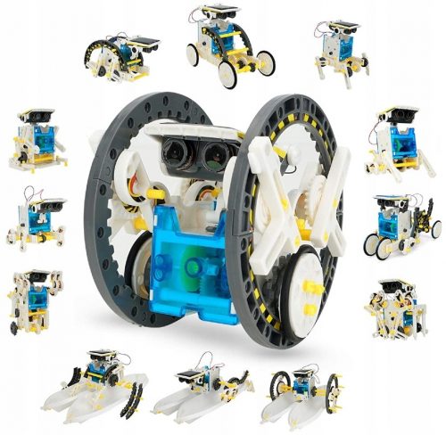  SET DI COSTRUZIONE GIOCATTOLO 13in1 ROBOT SOLARE