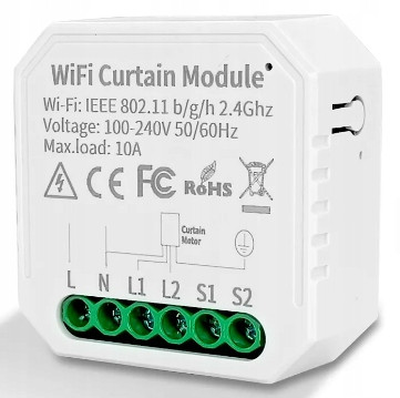 Controller TeoPol Modulo di controllo intelligente per tapparelle WiFi