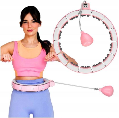 Hula hoop con borchie HMS, 35 cm, rosa