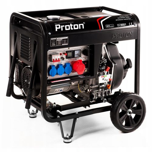 Generatore diesel portatile trifase Proton 6800 W