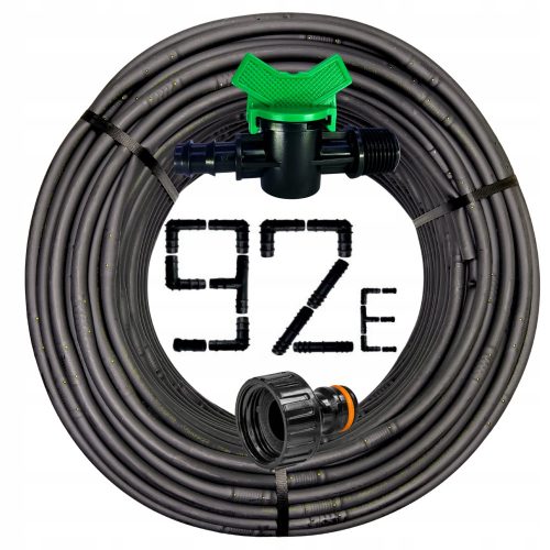  SET TUBI IRRIGAZIONE PER IRRIGAZIONE A GOCCIOLANTE LINEA 100M+92E