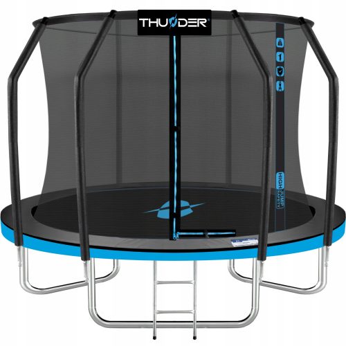 Trampolino elastico Thunder 185 cm FT 6 con rete (180-183 cm)