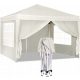 Tenda da giardino, padiglione - Padiglione WOLTU, 4 pareti, 3 x 3 x 2,5 m