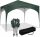  PADIGLIONE GIARDINO UV 50+ Pop-Up PE verde 3x3x2,5