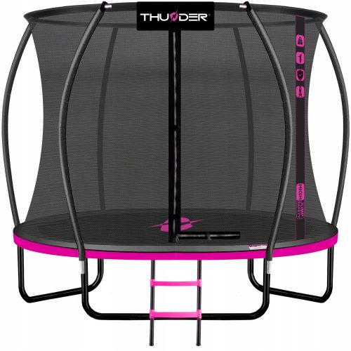 Trampolino da GIARDINO THUNDER INSIDE ULTRA 6FT ROSA