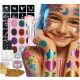  Tatuaggi Glitter per Bambini, Lavabili, Set AiM, 208 pz.