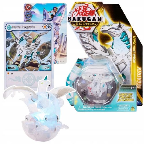  BAKUGAN LEGENDS NOVA PEGATRIX FIGURA LUMINOSA